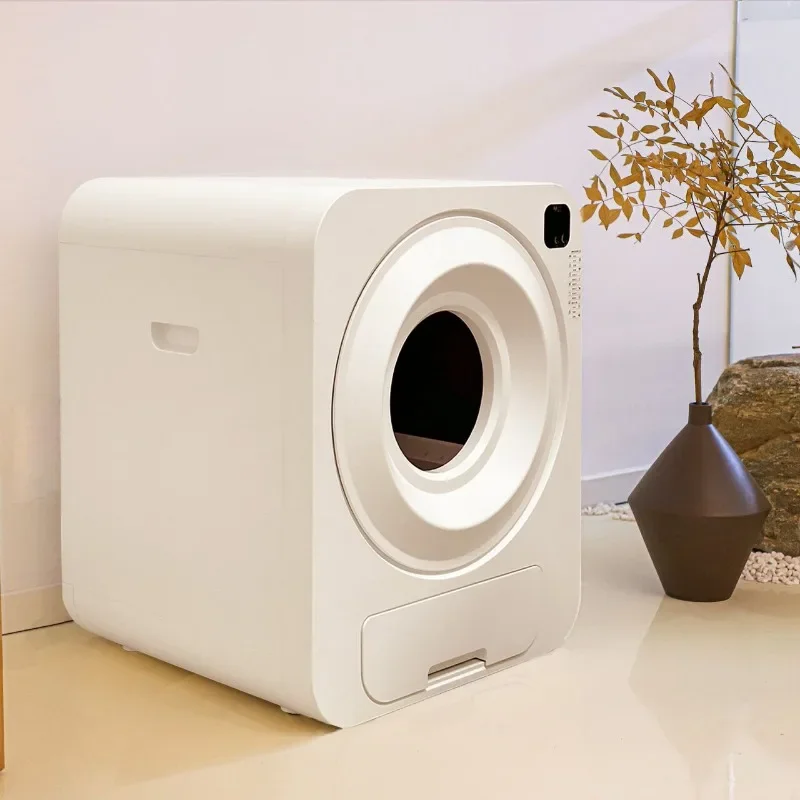New Ozone Deodorizing Cat Litter Box Removable And Washable Fully Automatic Smart Cat Litter Box Mobile Terminal Control_voghion.com