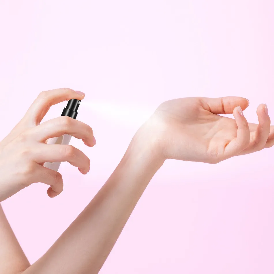 New Plush Perfume Keychain Bottle 5ML Refillable Mini Atomizer with Charger Base, Cute ... - SKU PPKB1100 - UGI Packaging