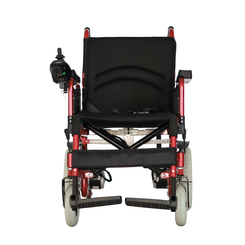 Lightweight Carbon Steel Electric Wheelchair, Foldable Medical Travel Electric Wheelchair 50156-L187