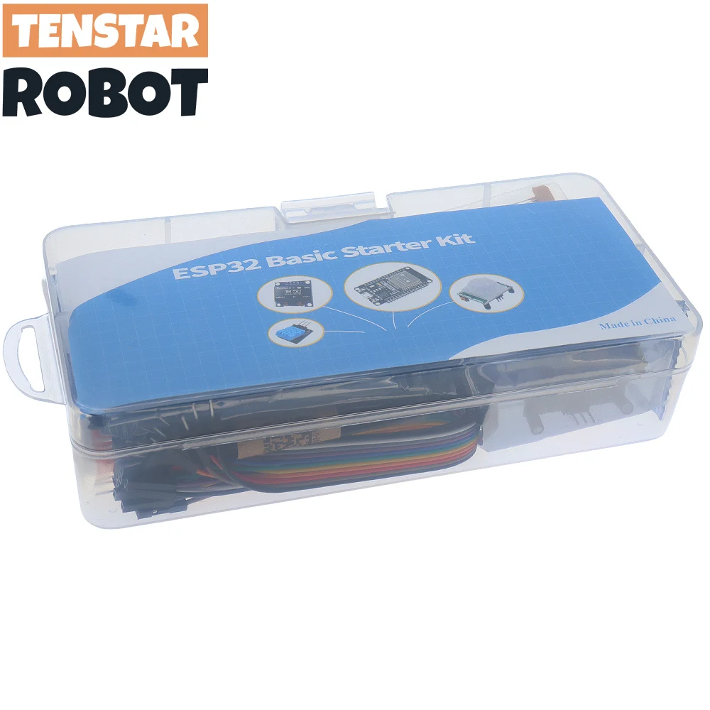 TENSTAR Basic Starter Kit ESP32 ESP 32S WIFI Development Board, project learning kit with tutorials ESP32 kit with box - Image 6