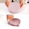 Food Grade Silicone Dish For Babies BPA Free Cartoon Cat Children Dishes Toddle Training Tableware Feeding Bowls Baby Stuff 1