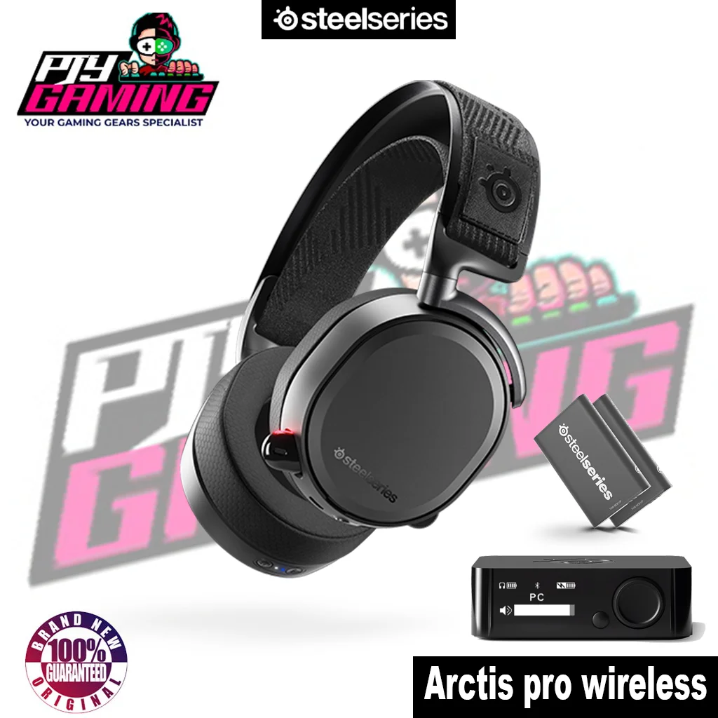 

Original Edition Steelseries Arctis Pro Wireless Gaming headset-Dual (2.4ghz/Bluetooth)-for PS4 and PC Jedi Survival LOL CS