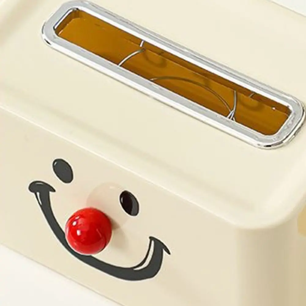 Description Picture 5 of itemConvenient Creative Clown Tissue Box Plastic Clown Face Paper Holder Red Nose Decorative Tissue Case Cover Household