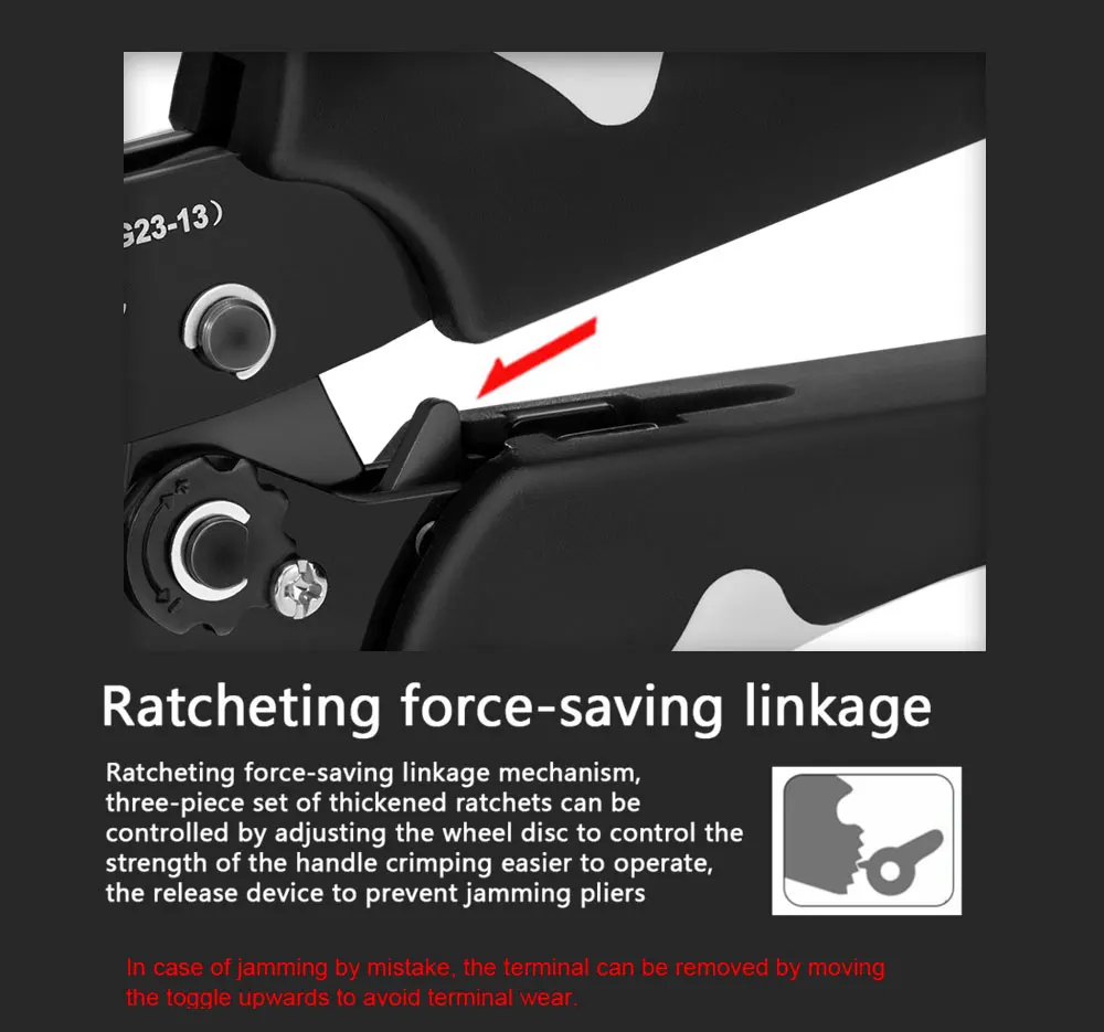 전문 광전지 압착 플라이어 커넥터 터미널 렌치, SN-2546B, 태양열 프레스 플라이어용 수공구