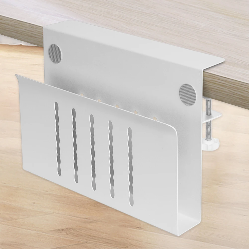 책상 아래 노트북 거치대 무타공 노트북 마운트 사무용품 및 스튜디오 필수품용 노트북 데스크 마운트