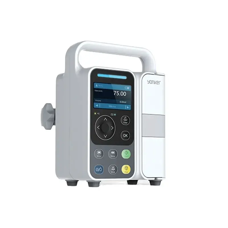 New Animal and Animal Infusion Pump with Automatic Infusion, Sound Alarm, AC/DC Dual Use Pet Hospital Infusion Pump
