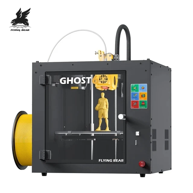Stampante 3D Ghost 6 Ad Alta Precisione Con Stampa Ad Accelerazione Rapida Dual Direct Extruder Machine