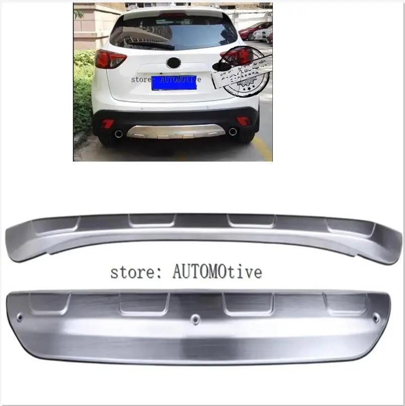 

Auto front and rear skid plate skid bar2013-2016 r for MAZDA cx-5 cx 5 stainless steel, 2pcs/lot, auto accessories