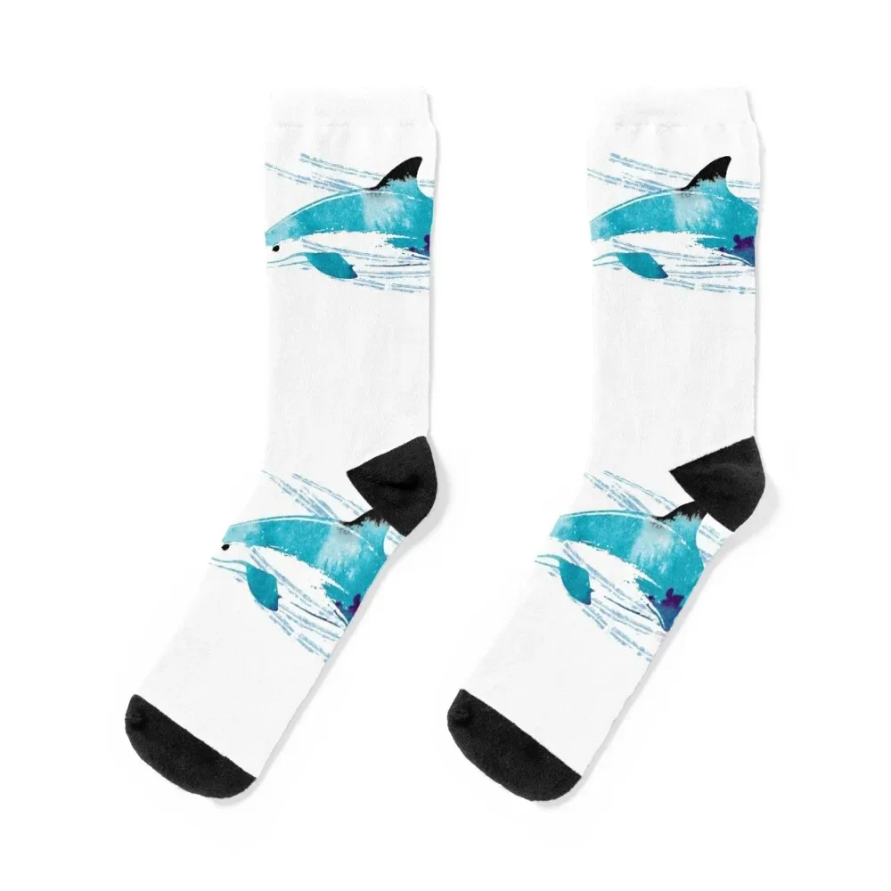 

Vaquita porpoise Socks professional running man sheer floral Socks Women Men's
