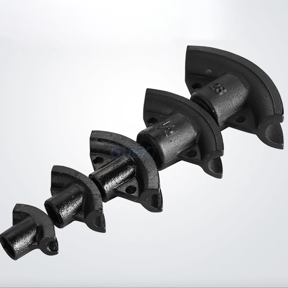 SWG-1 Hydraulic Pipe Bending Machine One-piece Galvanized Pipe Iron Steel Bending Tool Manual Machine