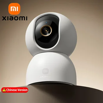 XIAOMI Smart Camera 4, Wi-Fi dual-band 6,8MP 4K HDR AI Tracking, visione notturna, audio bidirezionale ​ , Baby monitor per la sicurezza domestica, telecamera per animali domestici