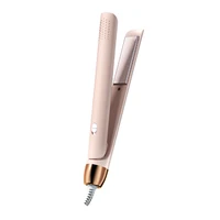 Lisseur et boucleur 2-en-1, mini fer à lisser portable, ions négatifs, revêtement céramique, anti-brûlure, outil de coiffage pour femmes 1