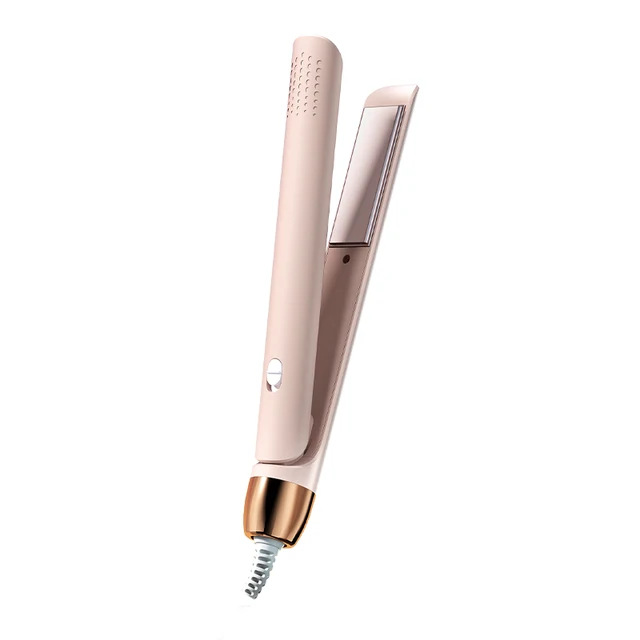 Lisseur et boucleur 2-en-1, mini fer à lisser portable, ions négatifs, revêtement céramique, anti-brûlure, outil de coiffage pour femmes 1