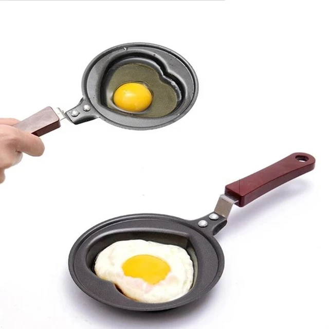 Omelet Skillet Heart Shape Multifunctional Frying Pan Non - Temu