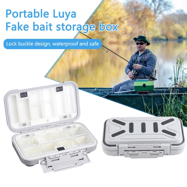 Hook Bait Mini Storage Case Flying Fishing Tackle Box Multi