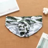 Men's cool summer camo low waist men's briefs 4