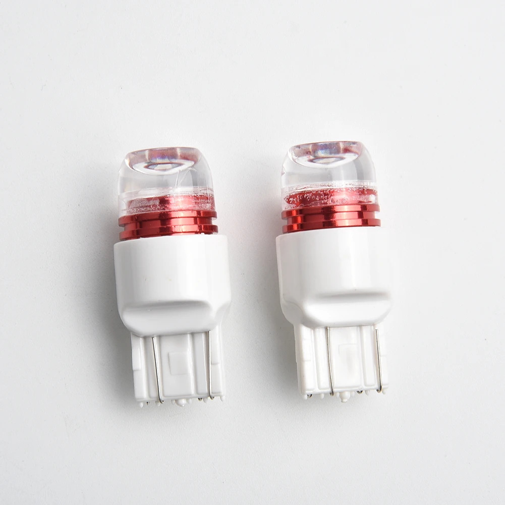 

Strobe Car lights 2pcs 7443 7444 992A Blinking Brake Flashing LED Parking Tail Light Warning 1000K Durable New