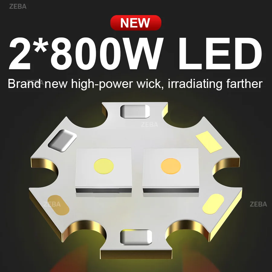 2026 강력한 2*800W LED 헤드램프 줌 가능 USB 충전식 고출력 헤드라이트 방수 출력 18650 초강력 헤드 토치