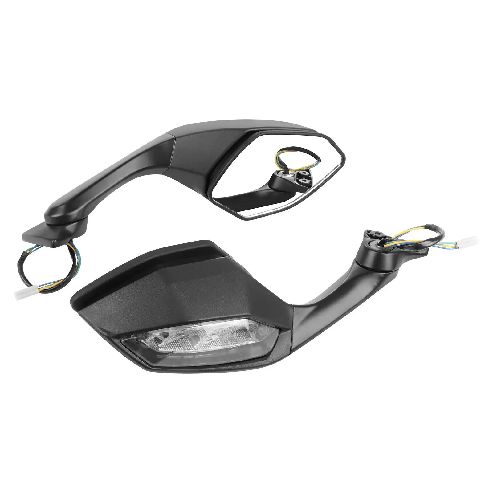 Motorcycle Accessories Rear View Mirrors LED Turn Signal For Yamaha YZF R1 15-24 YZF-R1M/S YZF R6 17-22 6