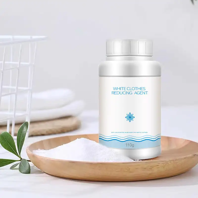 110g Bleach Foam Powder White Clothes Reducing Agent Laundry Bleach Detergent Remove Dyeing Whitening Stains