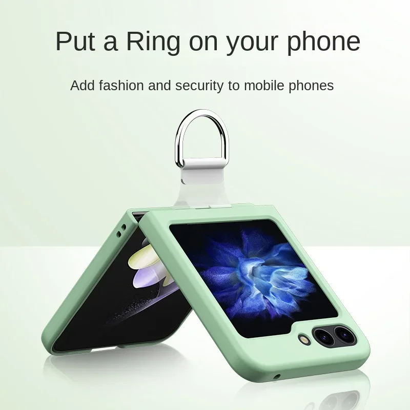 Durable Shockproof Hard Shell Phone Case - Protective Plastic Ring Cover