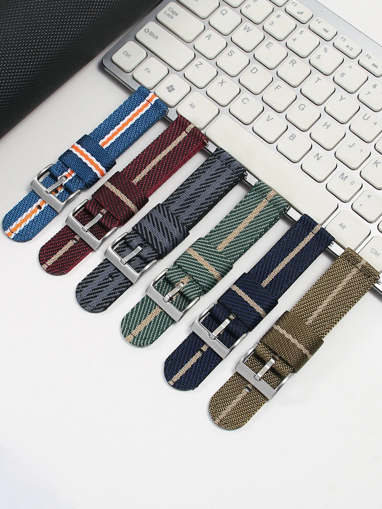 Men's Nylon Watch Strap - Durable and Stylish for Versatile Everyday Wear