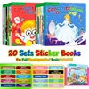 Montessori Toys Cartoon Sticker Books Focus on Potential Development Education Sticker Toys for Children 3-6Y 5