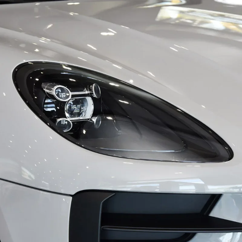

Car Front Headlight Shell Transparent Lens Cover Lampshade Headlamp Shade Plexiglass Lamp Mask For Porsche Macan 2019 2020 2021