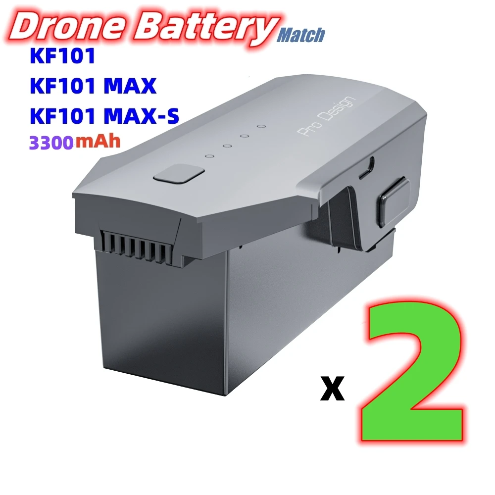 JHD Original Battary For KF101 Max Drone 3300mAh KF101 MAX-S Series Battery Dorne Accessories