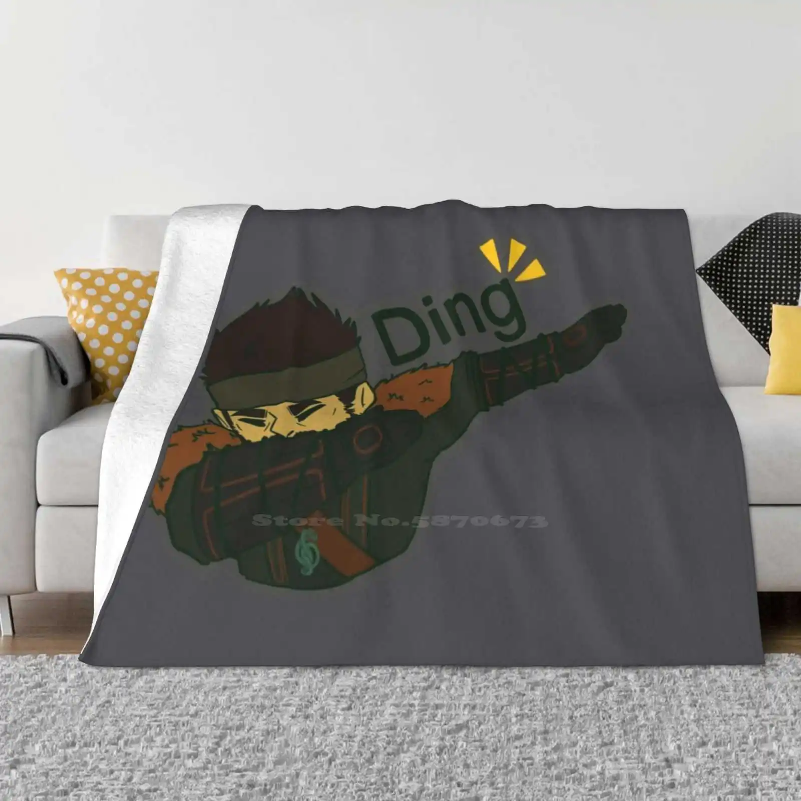 Drifter Dabbing Four Seasons Confortevole Warm Soft Throw Coperta The Drifter Destiny 2 Videogioco