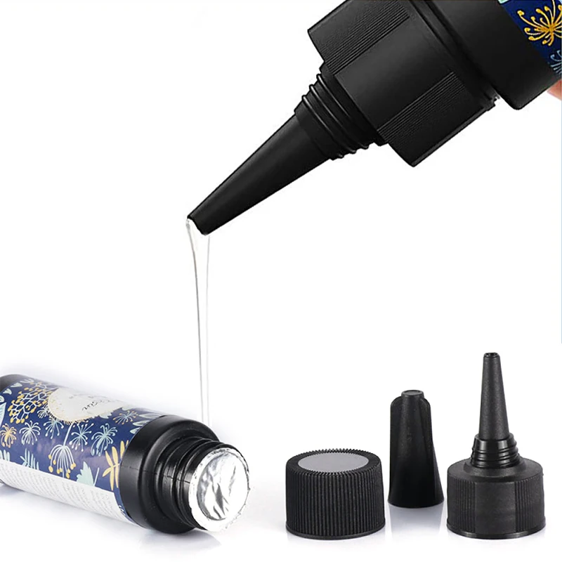 Hard UV Resin Glue Crystal Clear Ultraviolet Curing Epoxy Resin Hard Gel Solar Cure Sunlight Activated DIY Jewelry Making Tools