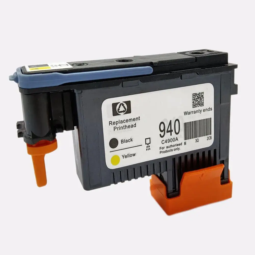 

Черно-Желтая печатающая головка C4900A 940 подходит для HP Officejet Pro 8500 A909N A910A A811A A909A 8500A 8000