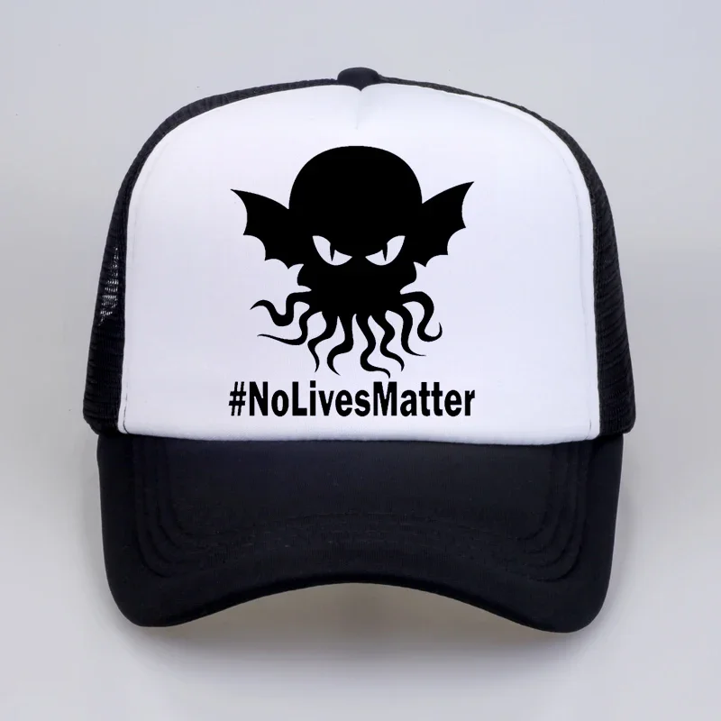 

No Lives Matter Hat High Quality Baseball Cap For Men Women Hip Hop mesh Snapback Defeated In Battle Cap