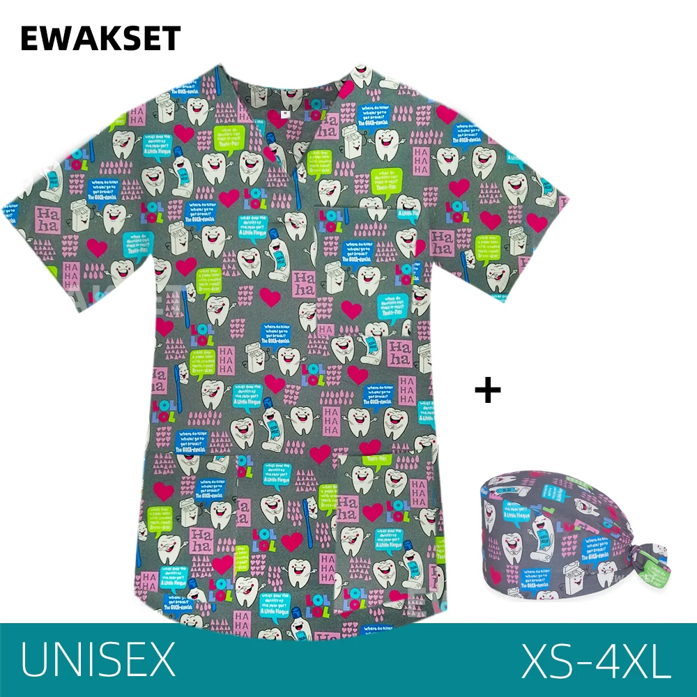 Fashion Uniforms Surgicals Scrubs Uniforms for Woman Hospital Nursing T