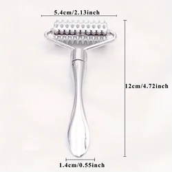 Stainless Steel Facial and Body Gua Sha Massager (Stainless Steel)