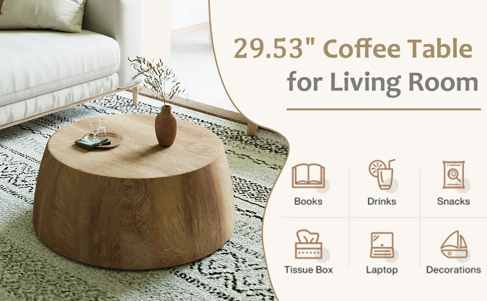 wood coffee tables for Living Room