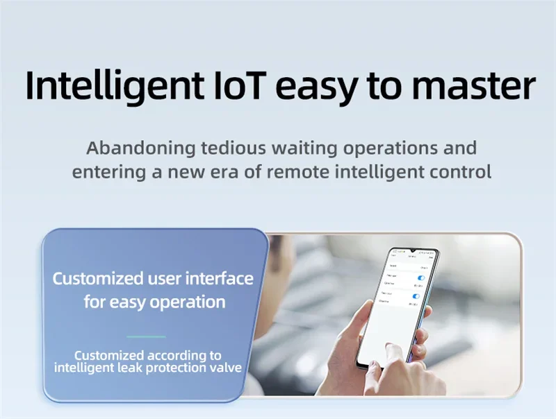 Tuya Smart WiFi Water & Gas Valve DN15/20/25, Alexa & Google Home Compatible, AP