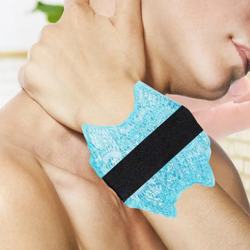 Foot Cold Wrap Ice Packs Hot Cold Ice Gel Pack Ankle Foot Ice Pack Wrap For Injuries Reusable Gel Cold Pack Compression Therapy