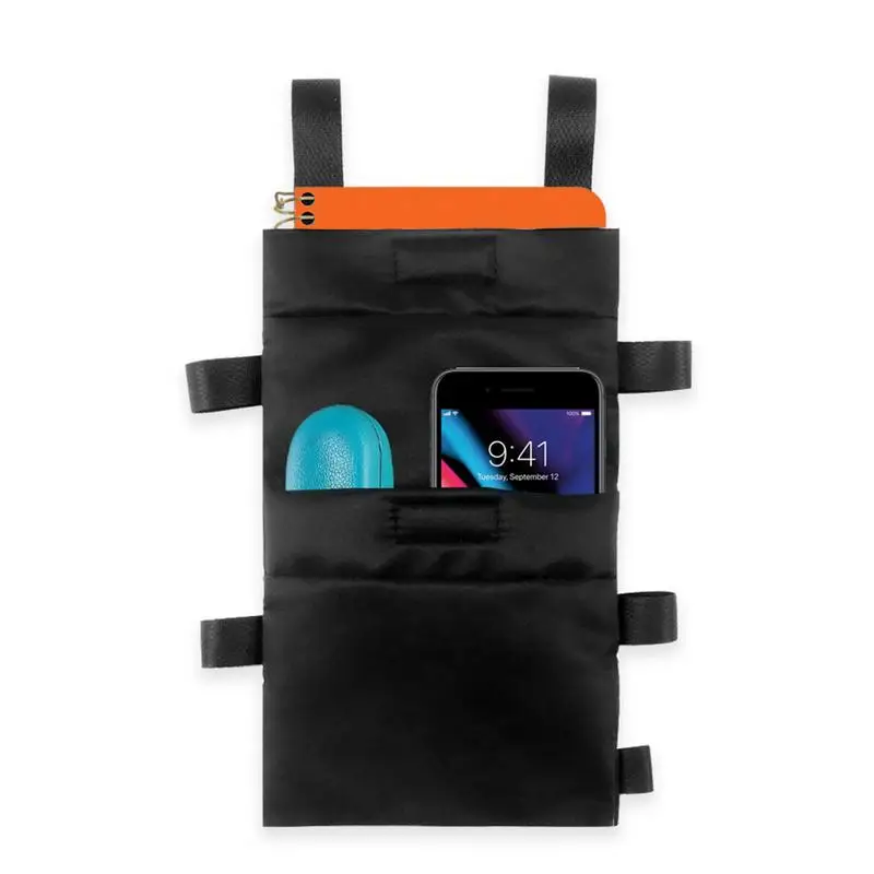 

Crutch Pouch Bag Crutch Accessories Bag For Water Bottle Cane Accessories Drink Holder Water-Resistant Pocket Organizer For Men