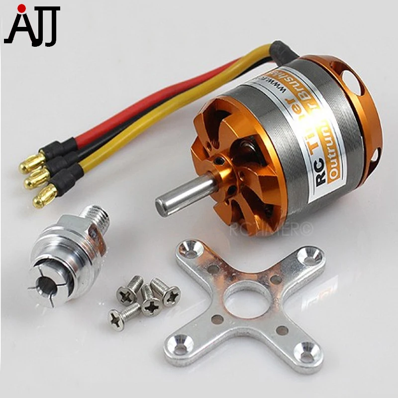 Бесщеточный двигатель RCTimer BC3542 3542 1000KV 1250KV 1450KV Outrunner вал 5 0 мм для РУ квадрокоптера