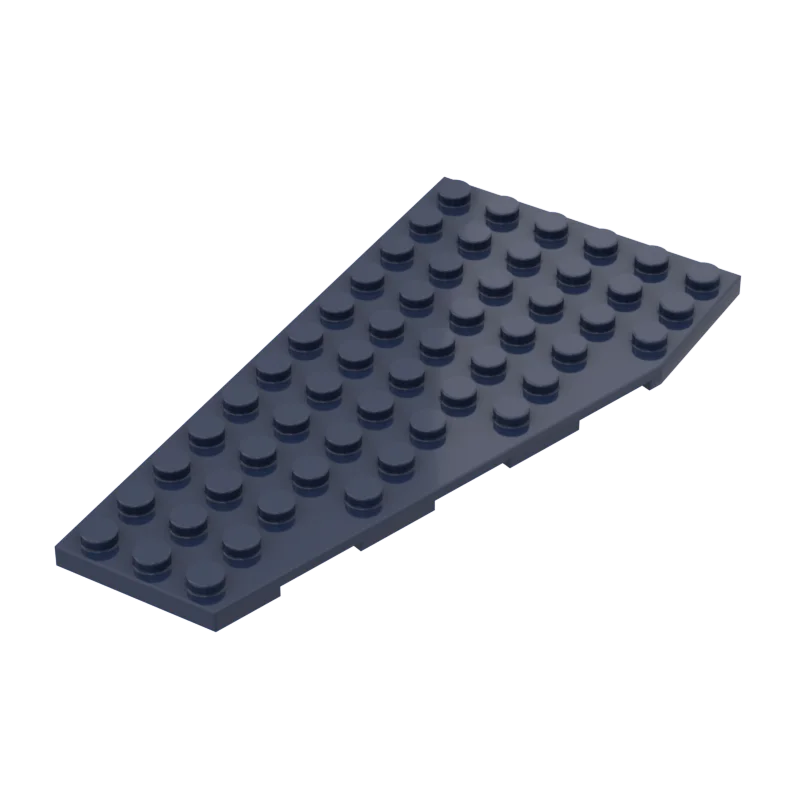 1Pc MOC Parts 30355 Wedge Plate 6 x 12 Left Compatible Bricks DIY Assmble Building Blocks Particle Kid Puzzle Brain Toy Gift 3