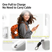 40W Fast Charging Protable 10000mAh PowerBank Gallium Nitride With 70cm Retractable Type-C Cable for iPhone 17 16 Xiaomi Huawei - Image 4