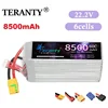 TERANTY 6S 22.2V 8500mAh 60C Lipo Battery RC Quadcopter Helicopter FPV Drone RC Car Boat Model Part With T XT60 XT90s Anti Spark 1