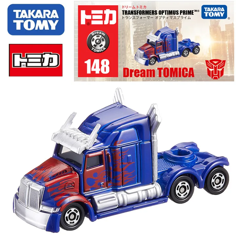 

Takara Tomy Tomica Premium Edition Transformers Optimus Prime Motor Vehicle Model Mini Die-cast Alloy Car Model Kids Toys Gift