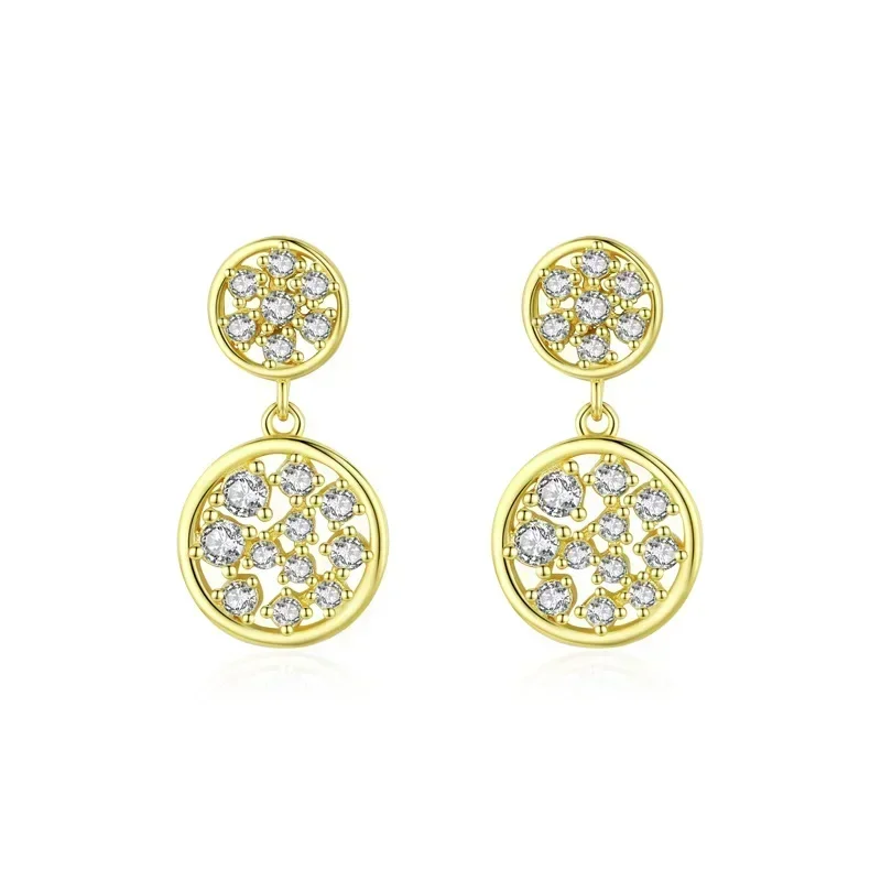 

Серьги-кольца женские из серебра с серебряными иглами