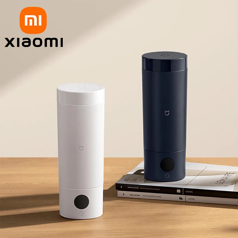 Iconic Brand MIJIA Portable Electric Heating Cup 2ï¼ŒNew Upgraded Version,LED Screenï¼ŒElectric Kettle,Chinese Version With Adapter