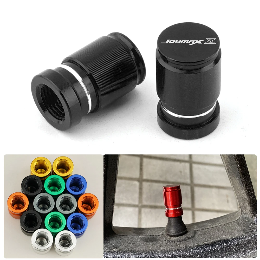 

For SYM JOYMAX Z JOYMAXZ 125 250 300 PLUS 2019-2022 2023 Motorcycle Accessories CNC Tire Valve Caps Air Stem Cover Plugs