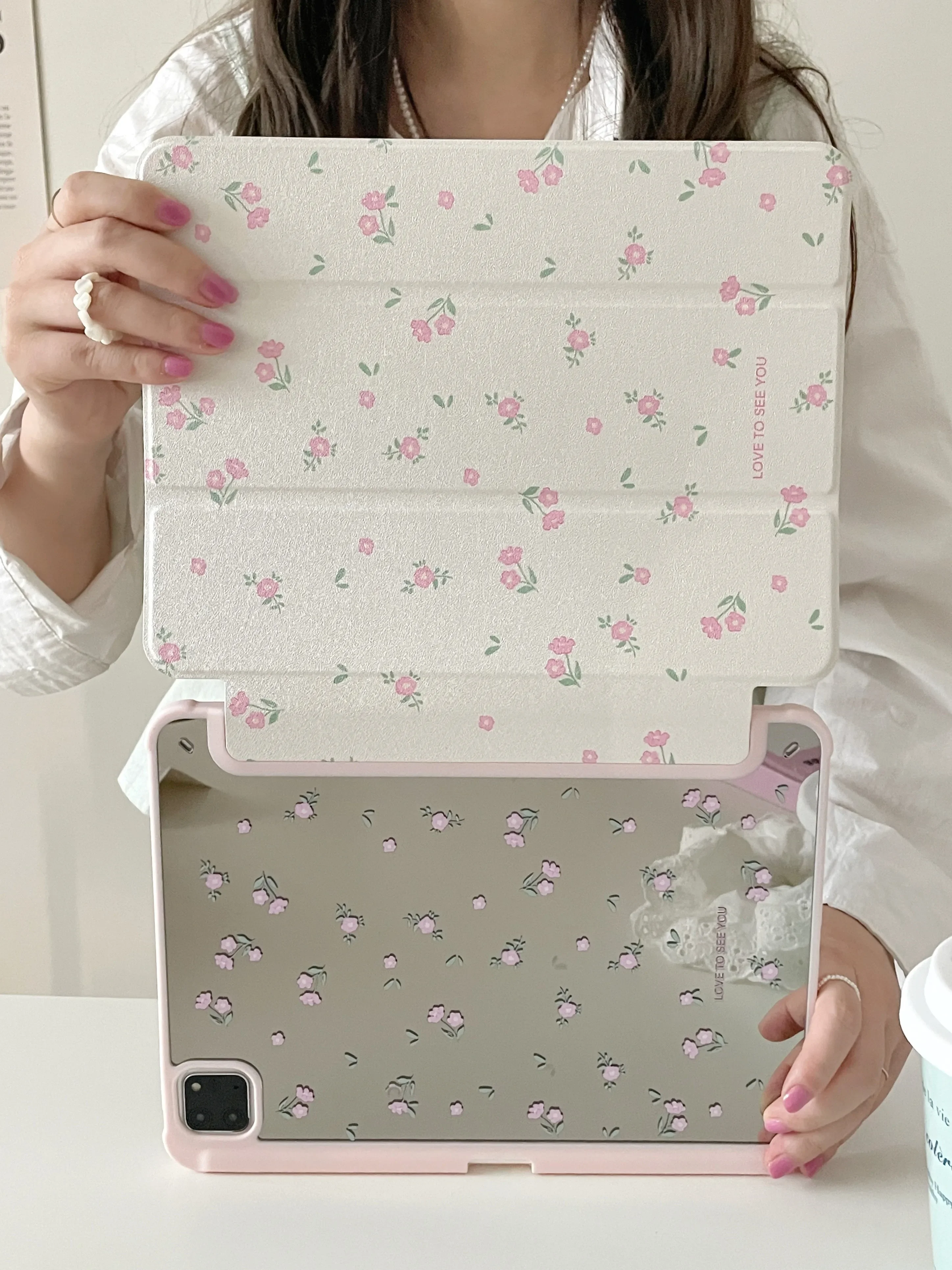Cute Cartoon Protective Cases para Ipad Pencil Slot Holder Mini Air 10.2 9.7 10.5 11 Pro 12.9 2023