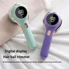 Electric Lint Remover Shaver with LED Digital Display Sweater Couch Fabric Pill Shaver for Sweater Couch Clothes 5