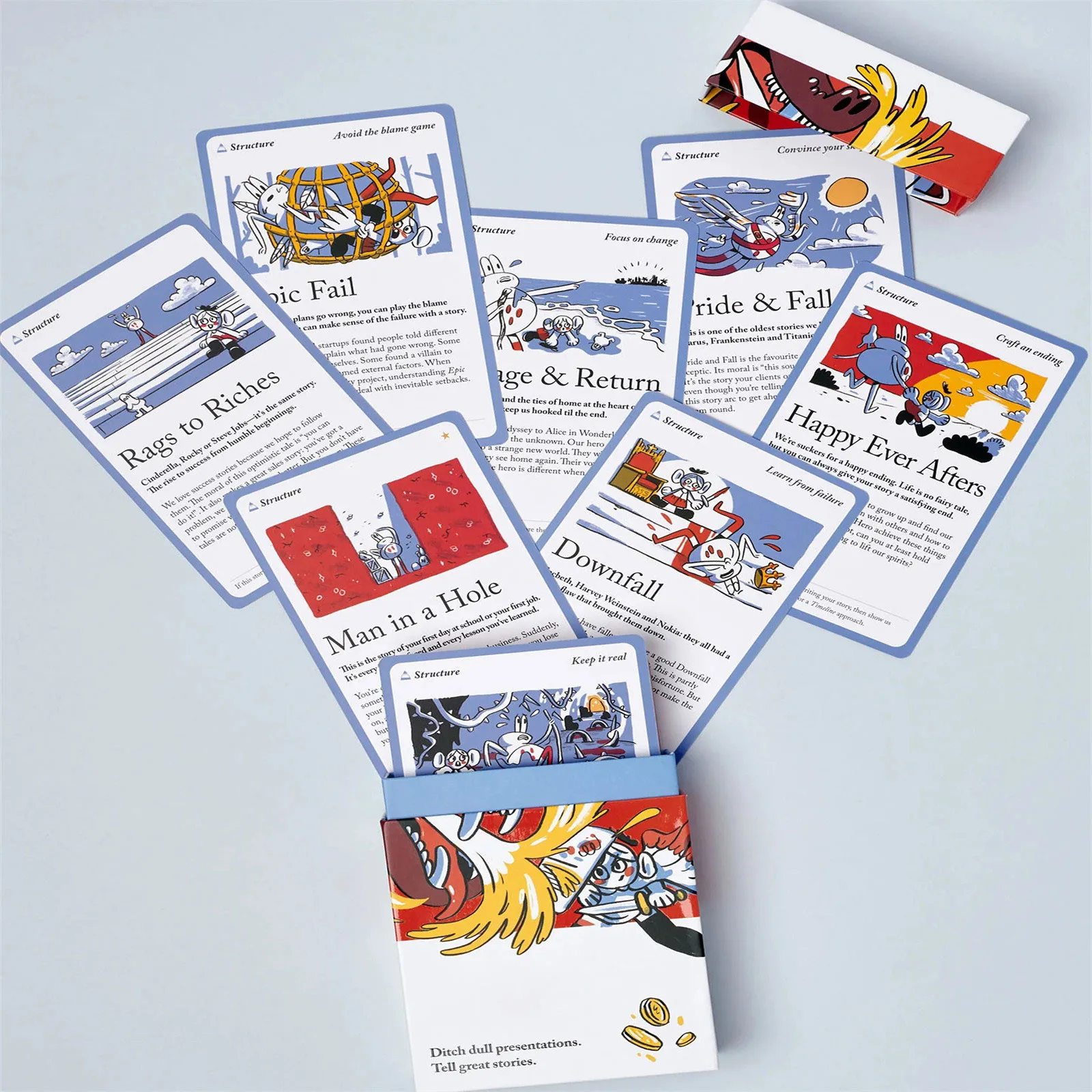 Storyteller Tactics Card Deck 54 Cards Business Tool card game